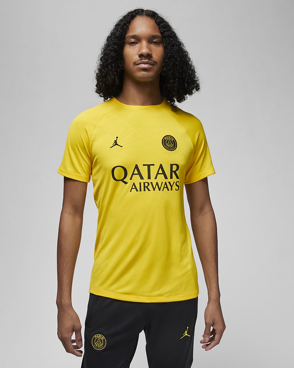 Paris Saint Germain Academy Pro Men s Jordan Dri FIT Soccer Top. Nike JP